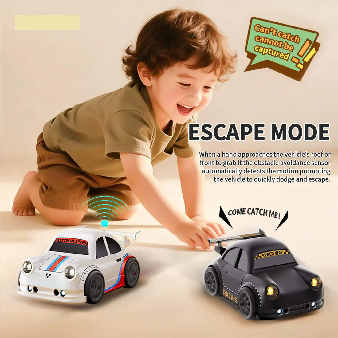 Car with Motion Sensor