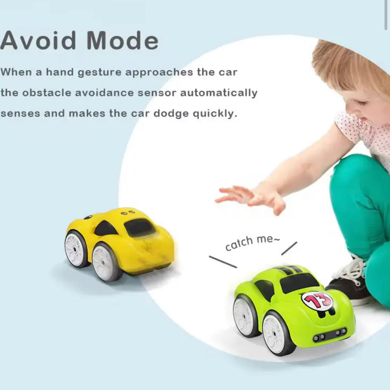 Car with Motion Sensor
