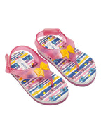 Premium Butterfly Candy Flip-flops With Glitter 