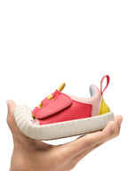 POCO Toddlers' Comfortable & LightWeight Lace-Free Sneakers- Pink (Girls)