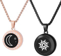 Long-distance touch pendant necklace, vibrates and glows, suitable for couples in love, sends SOS SMS, relationship pendant necklace